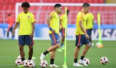 Juan Guillermo Cuadrado, Falcao García y Mateus Uribe se perfilan como titulares.