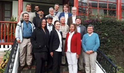 Delegación del ELN en los diálogos con el Gobierno nacional.