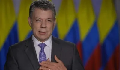 Juan Manuel Santos.