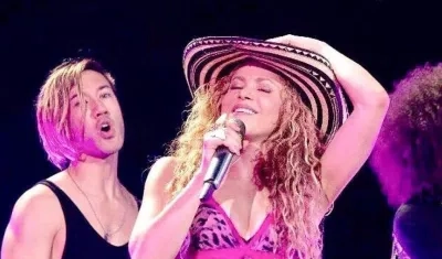 La cantante barranquillera Shakira. 