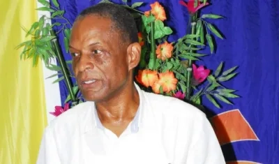 Venold Coombs, presidente de la Federación de Fútbol de San Vicente y las Granadinas.