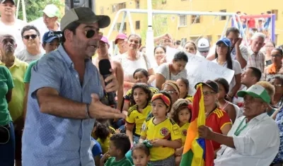 El alcalde de Barranquilla, Alejandro Char