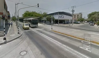 Calle 69 con carrera 46.