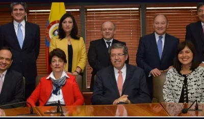 Magistrados de la Corte Constitucional.