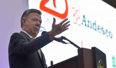Juan Manuel Santos.