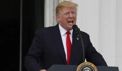 El presidente estadounidense, Donald J. Trump