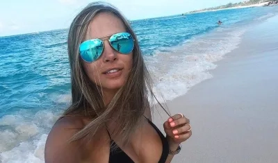 La modelo y presentadora Elizabeth Loaiza.