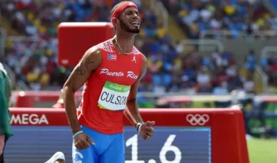 Javier Coulson, atleta puertorriqueño. 