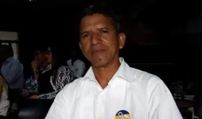Luis Barrios Machado, asesinado en Palmar de Varela.