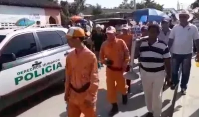 El sepelio se realizó en la tarde de este jueves.