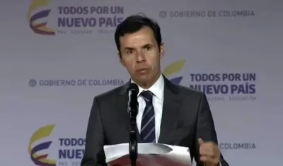 Ministro del Interior Guillermo Rivera