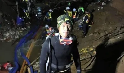 Saman Kunan se quedó sin oxígeno y murió en el rescate a los niños atrapados en una cueva.