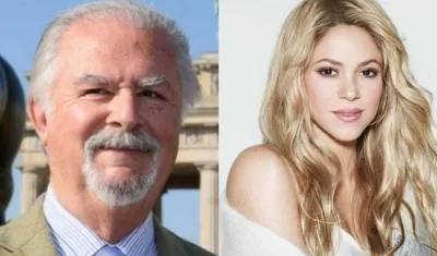 Fernando Botero y Shakira.