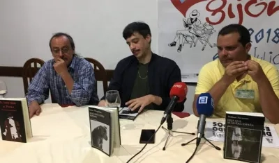 El mexicano Fritz Glockner, el argentino Enzo Maqueira y el cubano William Navarrete.  