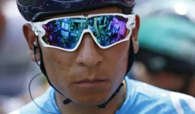 Nairo Quintana, ciclista colombiano. 