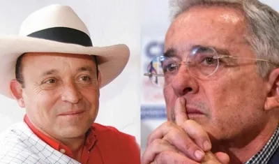 Santiago y Álvaro Uribe Vélez.