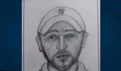 Retrato hablado de alias 'Javier Montejo' o 'El Flaco'.