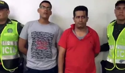 Los presuntos delincuentes fueron conducidos a la URI.