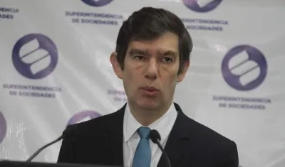 Francisco Reyes, superintendente de Sociedades.