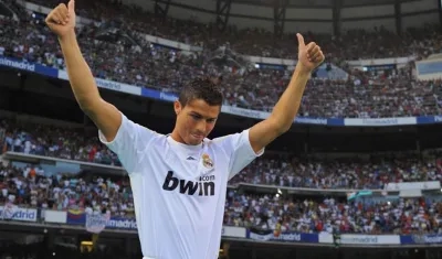 El delantero portugués Cristiano Ronaldo