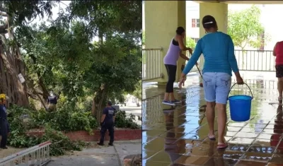 En Los Andes y Villas de San Pablo comunidad trabajó de la mano con el Distrito.