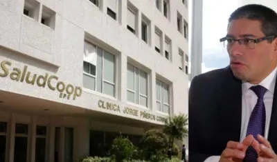 Guillermo Grosso, exinterventor de Saludcoop en 2015.