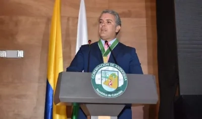 Presidente electo Iván Duque