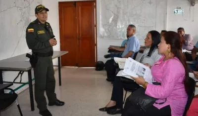 Reunión del Consejo de Gobierno de Seguridad de Malambo.