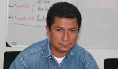 Luis Alberto Galvis, líder sindical.