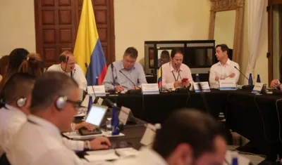 Reunión de delegados en Cartagena.