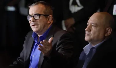 El líder máximo de las FARC, Rodrigo Londoño