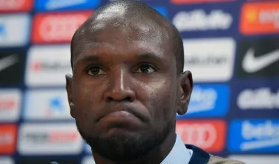 El secretario técnico del Barcelona, Eric Abidal.