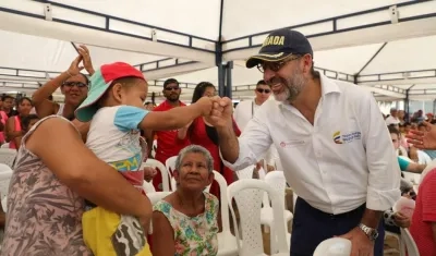 Ministro de Vivienda, Ciudad y Territorio Camilo Sánchez Ortega