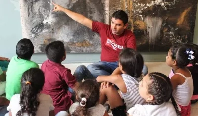 Talleres en el Museo de Arte Moderno.