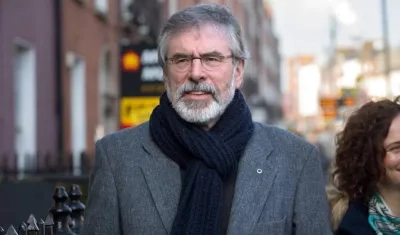 El político norirlandés Gerry Adams.