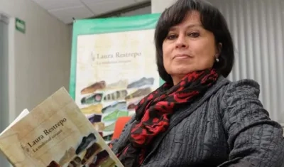 Laura Restrepo, escritora colombiana.