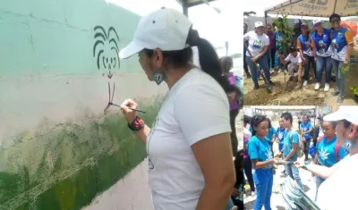 Imágenes de la campaña de la CRA. 