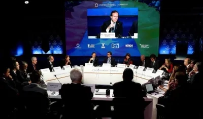 El Foro Concordia se llevó a cabo en Bogotá.