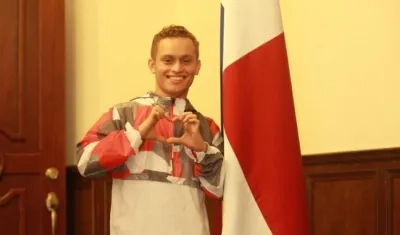 El karateca Héctor Cención ya se encuentra en la Villa Centroamericana.