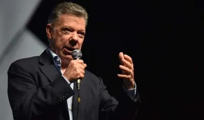 Juan Manuel Santos.