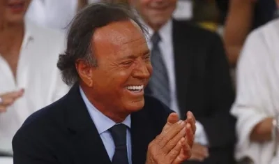 El cantante Julio Iglesias.