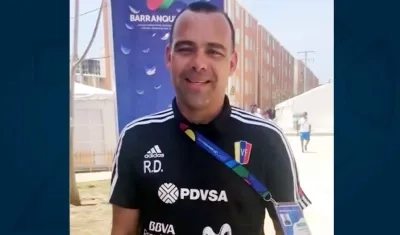 El técnico venezolano Rafael Dudamel, en la Villa Centroamericana.