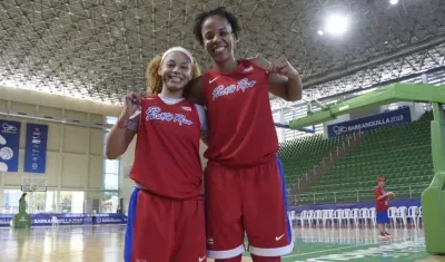 Dayshalee Salaman y Marie Plácido.