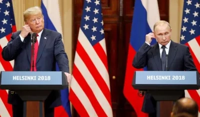 Donald Trump y Vladimir Putin.