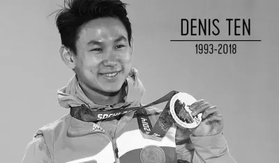 Denis Ten, en una foto del Comité Olímpico.