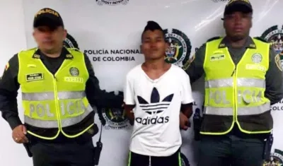 El joven fue conducido a la URI de la Fiscalía. 