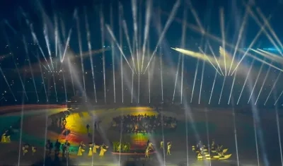 Ceremonia inaugural de los Juegos Centroamericanos y del Caribe.