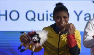 La colombiana Karool Blanco. 