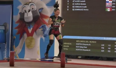La mexicana Quisia Guicho ganó el oro en envión.