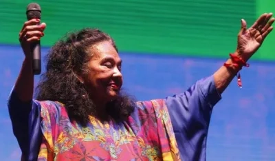 La cantadora Totó La Momposina.